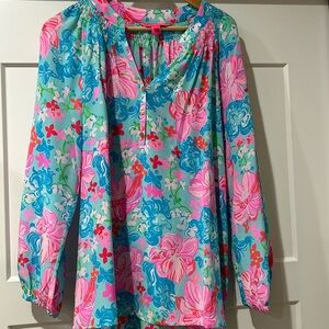 Lilly Pulitzer silk top